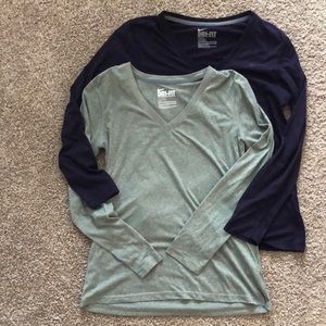 Nike Long Sleeve Dry Fit shirts